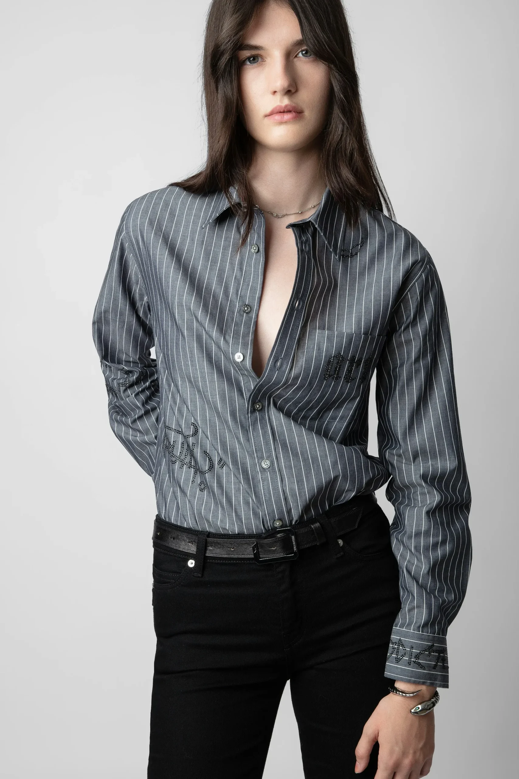 Zadig & Voltaire Chemises Et Hauts^Chemise Taskiz Diamantee