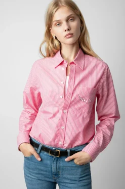 Zadig & Voltaire Chemises Et Hauts^Chemise Taskiz Diamantee