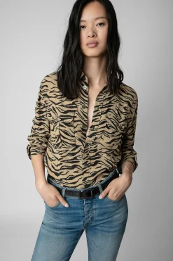 Zadig & Voltaire Chemises Et Hauts^Chemise Tigre Teros