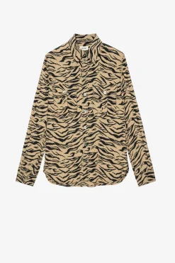 Zadig & Voltaire Chemises Et Hauts^Chemise Tigre Teros