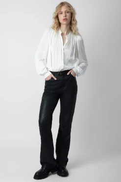 Zadig & Voltaire Chemises Et Hauts^Chemisier En Satin Tchin