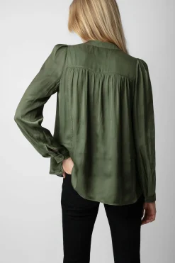 Zadig & Voltaire Chemises Et Hauts^Chemisier En Satin Tchin