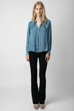 Zadig & Voltaire Chemises Et Hauts^Chemisier En Satin Tink