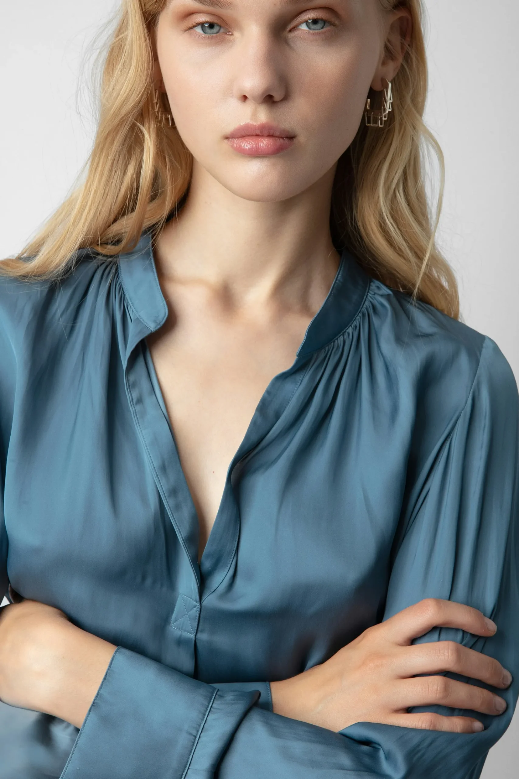 Zadig & Voltaire Chemises Et Hauts^Chemisier En Satin Tink