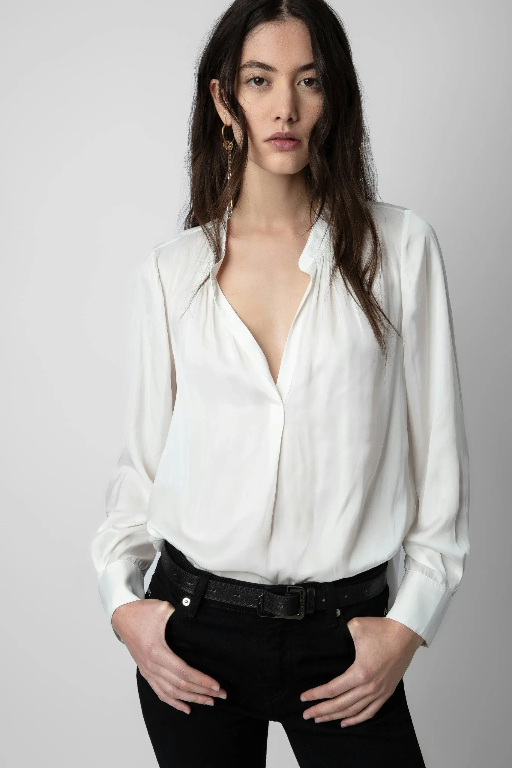 Zadig & Voltaire Chemises Et Hauts^Chemisier En Satin Tink