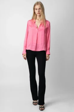 Zadig & Voltaire Chemises Et Hauts^Chemisier En Satin Tink