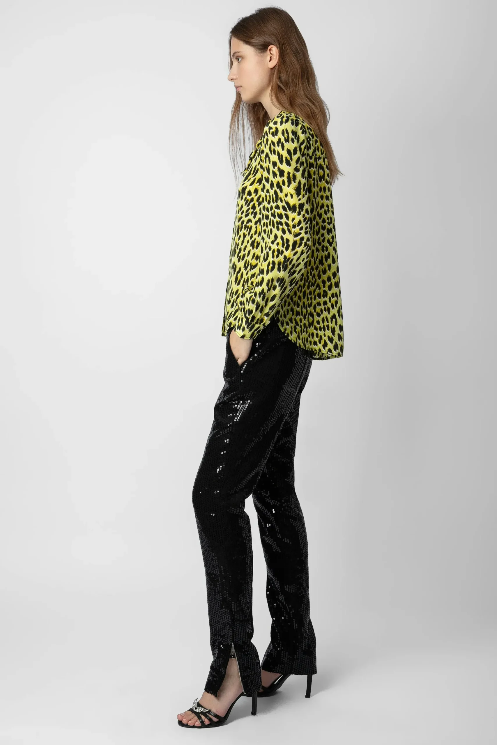Zadig & Voltaire Chemises Et Hauts^Chemisier En Soie Leopard Taos