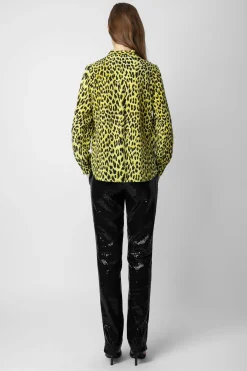 Zadig & Voltaire Chemises Et Hauts^Chemisier En Soie Leopard Taos
