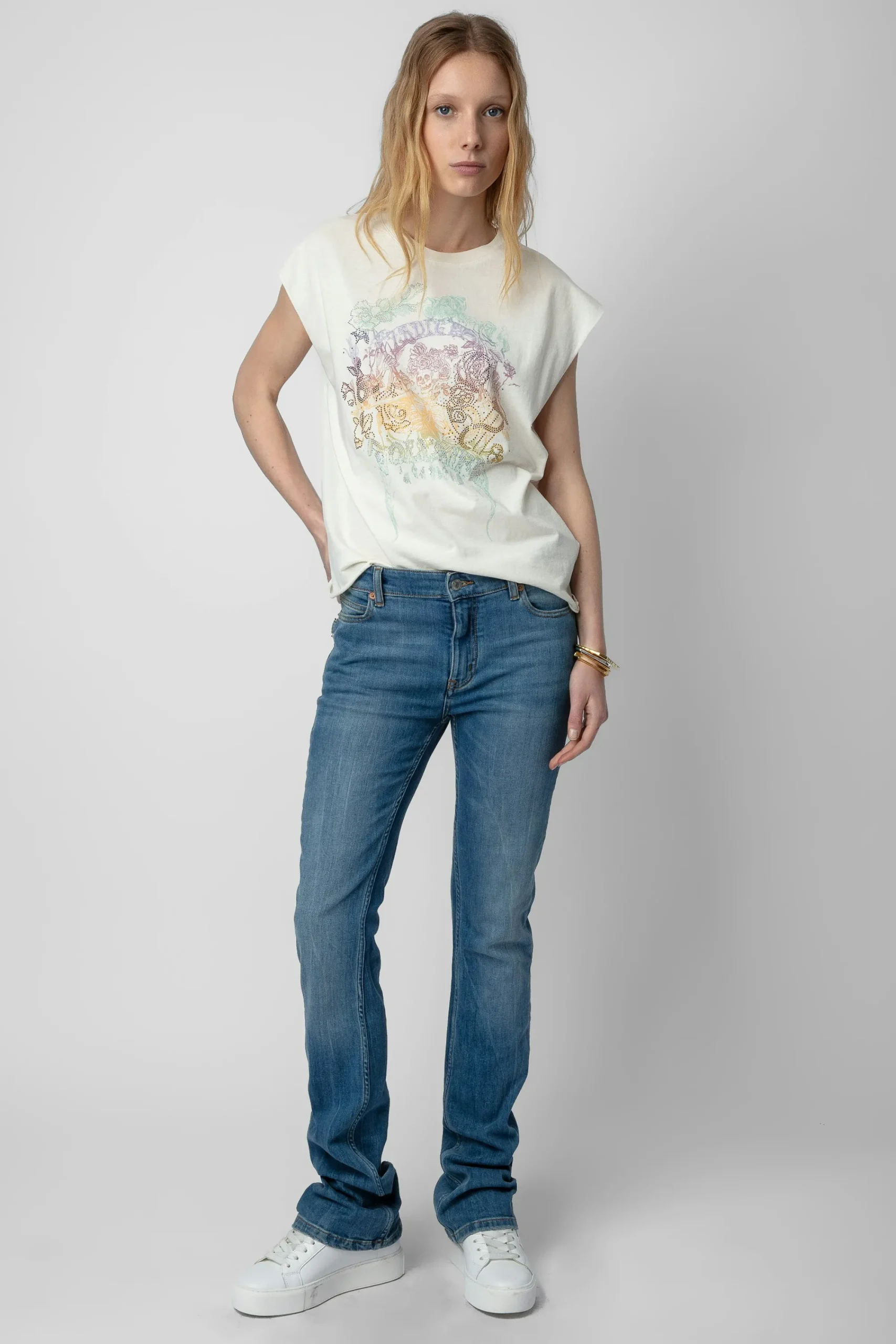 Zadig & Voltaire T-Shirts^Debardeur Cecilia Diamante