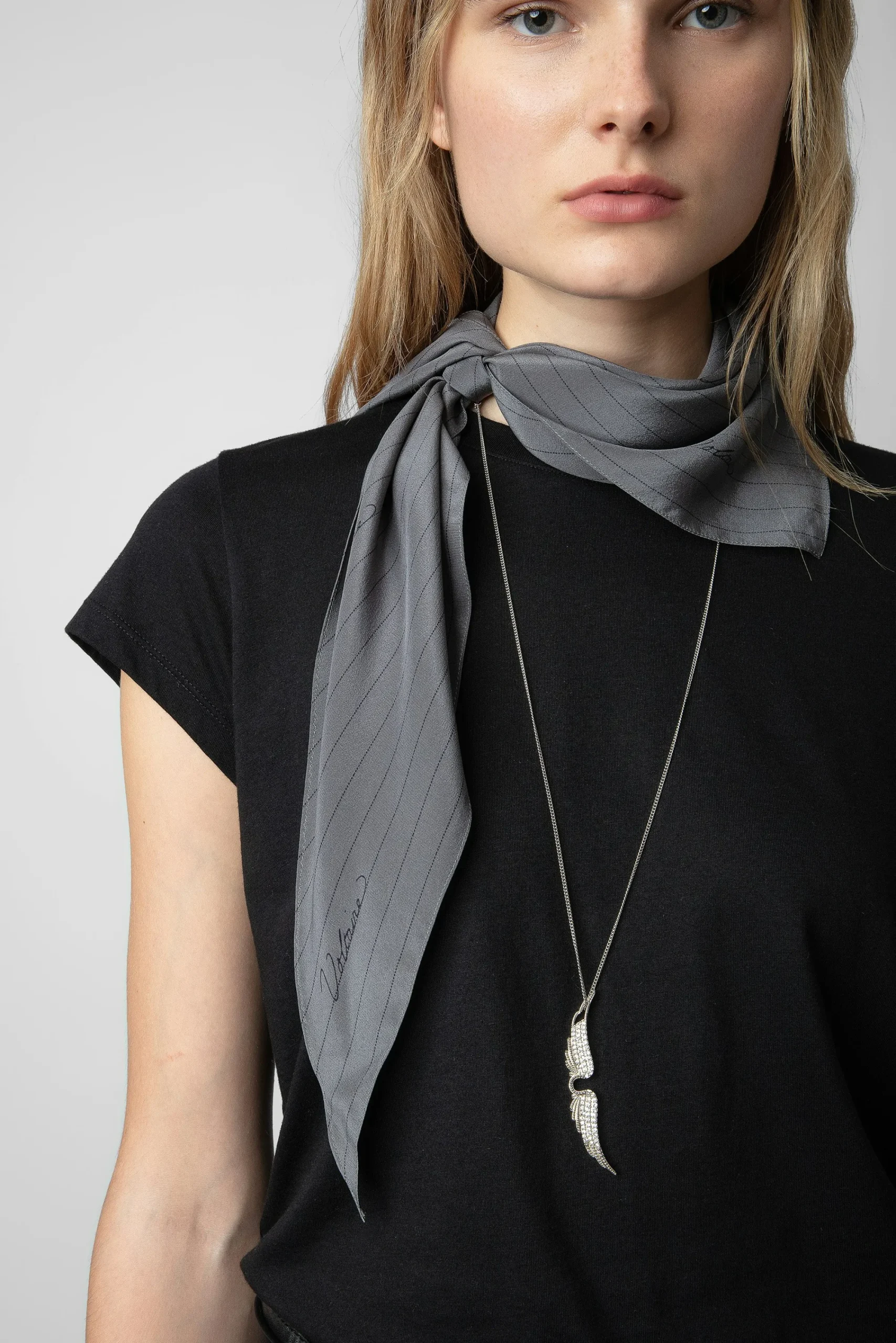 Zadig & Voltaire Echarpes^Echarpe En Soie Bandy