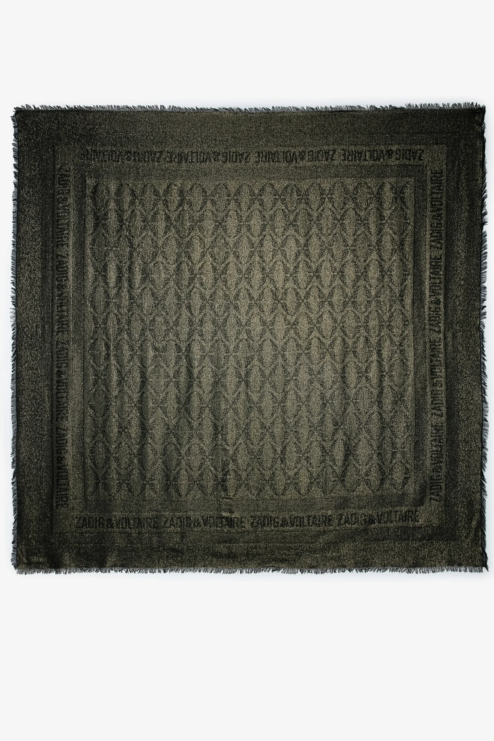 Zadig & Voltaire Vice-Voltaire^Echarpe Glenn Rock En Jacquard Lurex