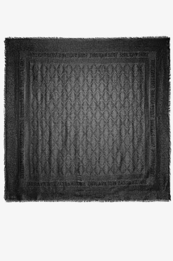Zadig & Voltaire Echarpes^Echarpe Glenn Rock En Jacquard Lurex