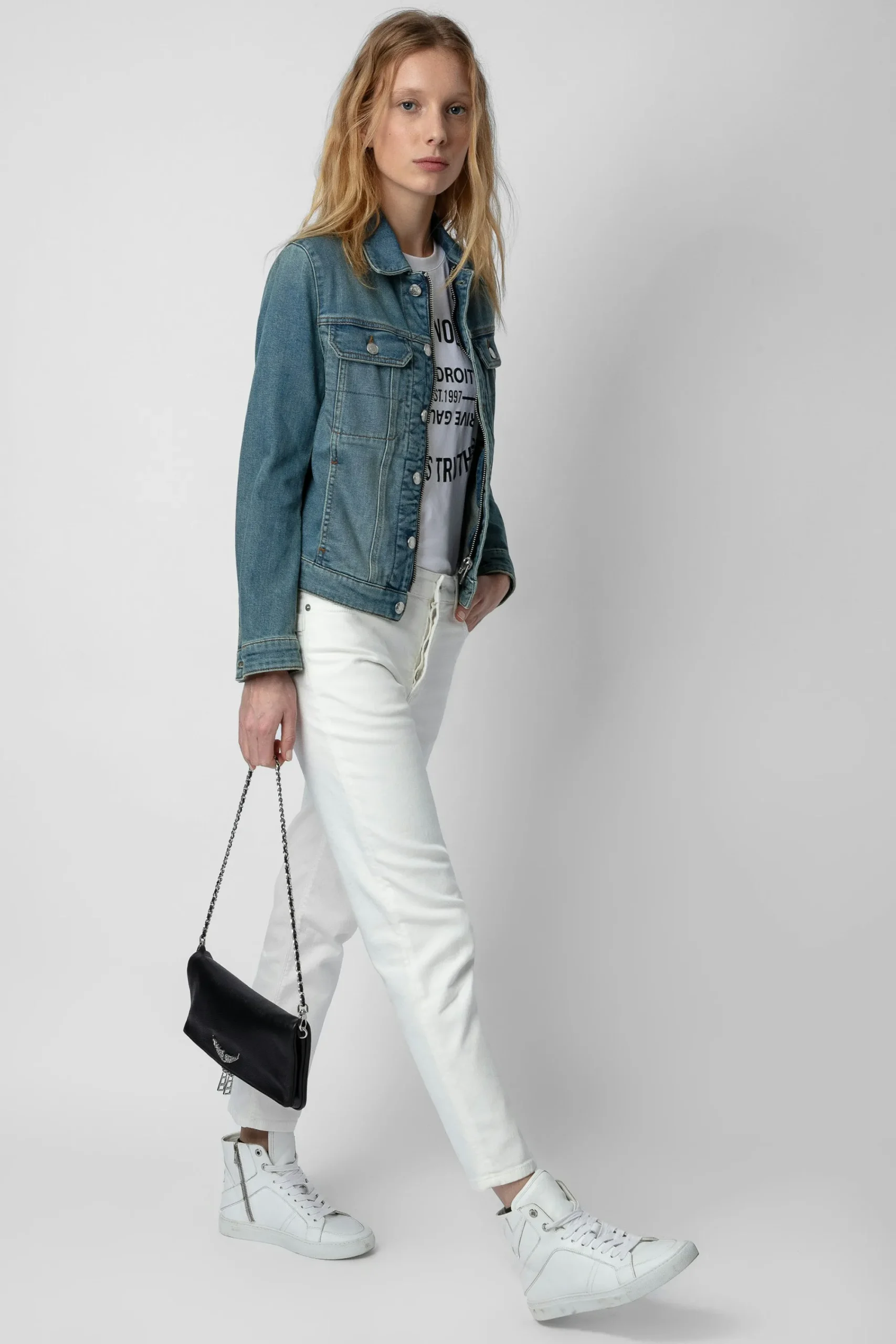 Zadig & Voltaire Sacs A Bandoulière^Embrayage De Roche