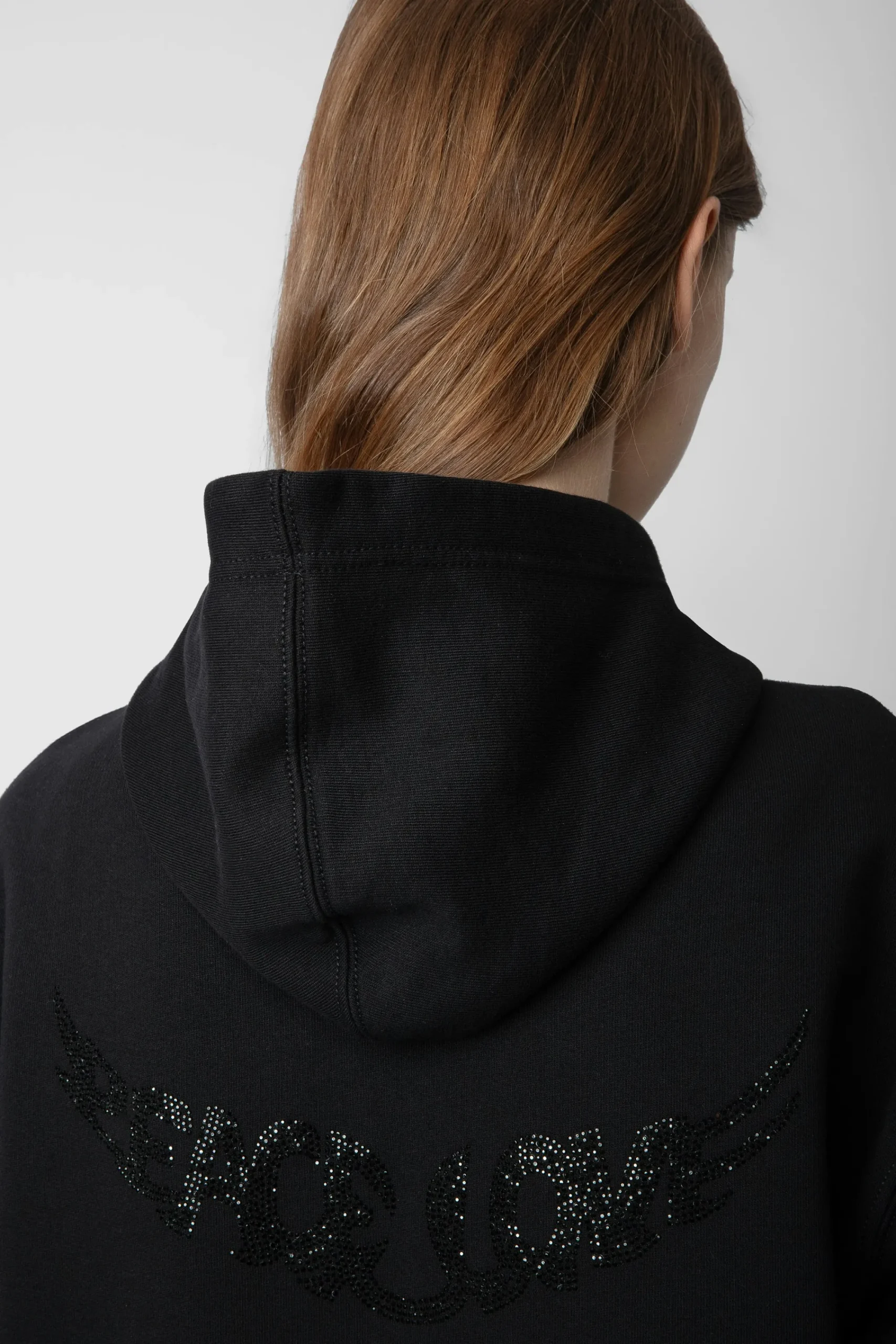 Zadig & Voltaire Sweat-Shirts^Harper Peace&Love Sweat A Capuche A Strass