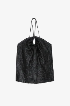 Zadig & Voltaire Chemises Et Hauts^Haut En Cuir Froisse Cidonie