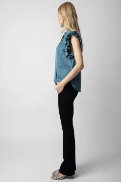 Zadig & Voltaire Chemises Et Hauts^Haut En Satin Tiza