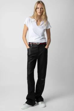 Zadig & Voltaire T-Shirts^Haut Henley A Strass