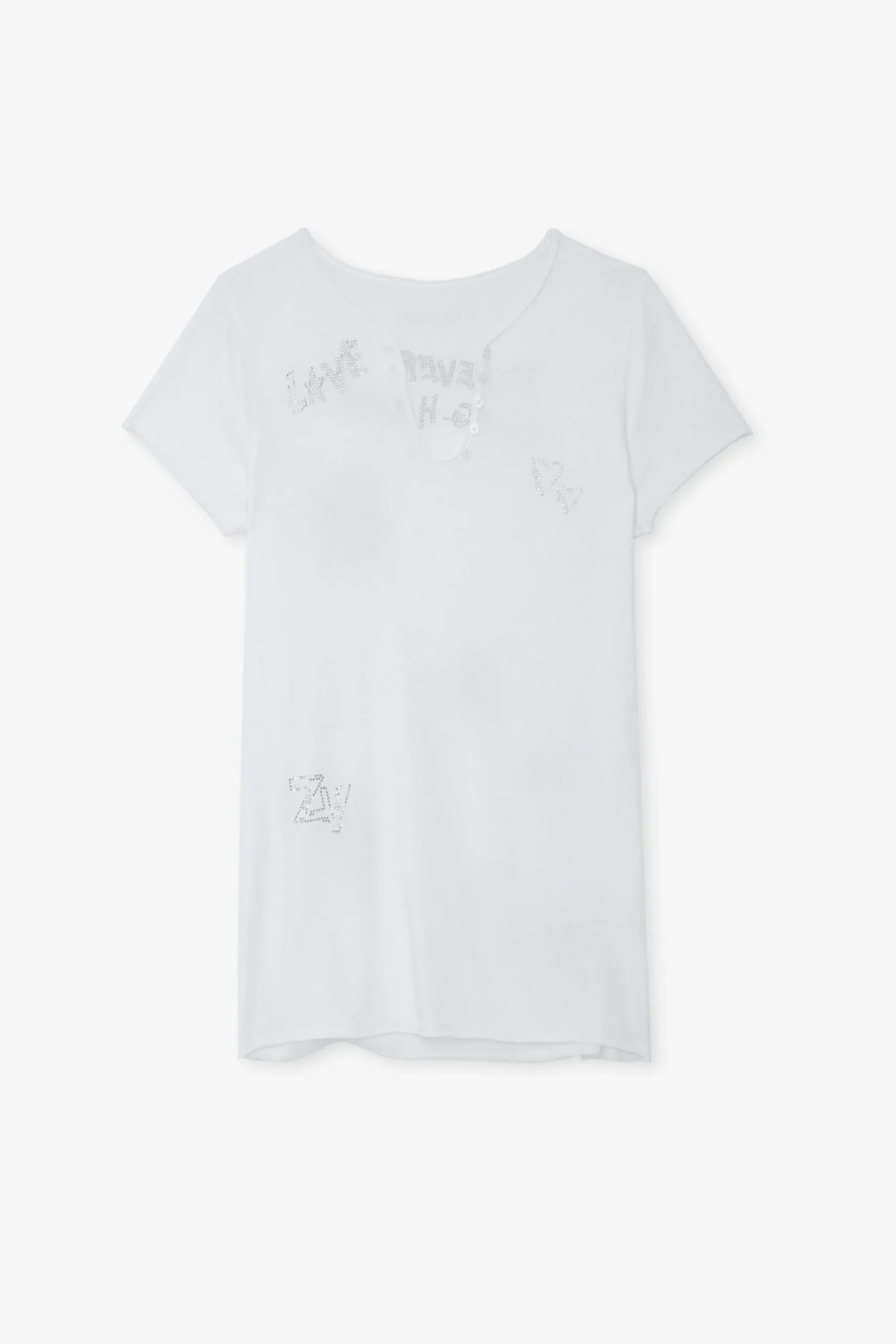 Zadig & Voltaire T-Shirts^Haut Henley A Strass