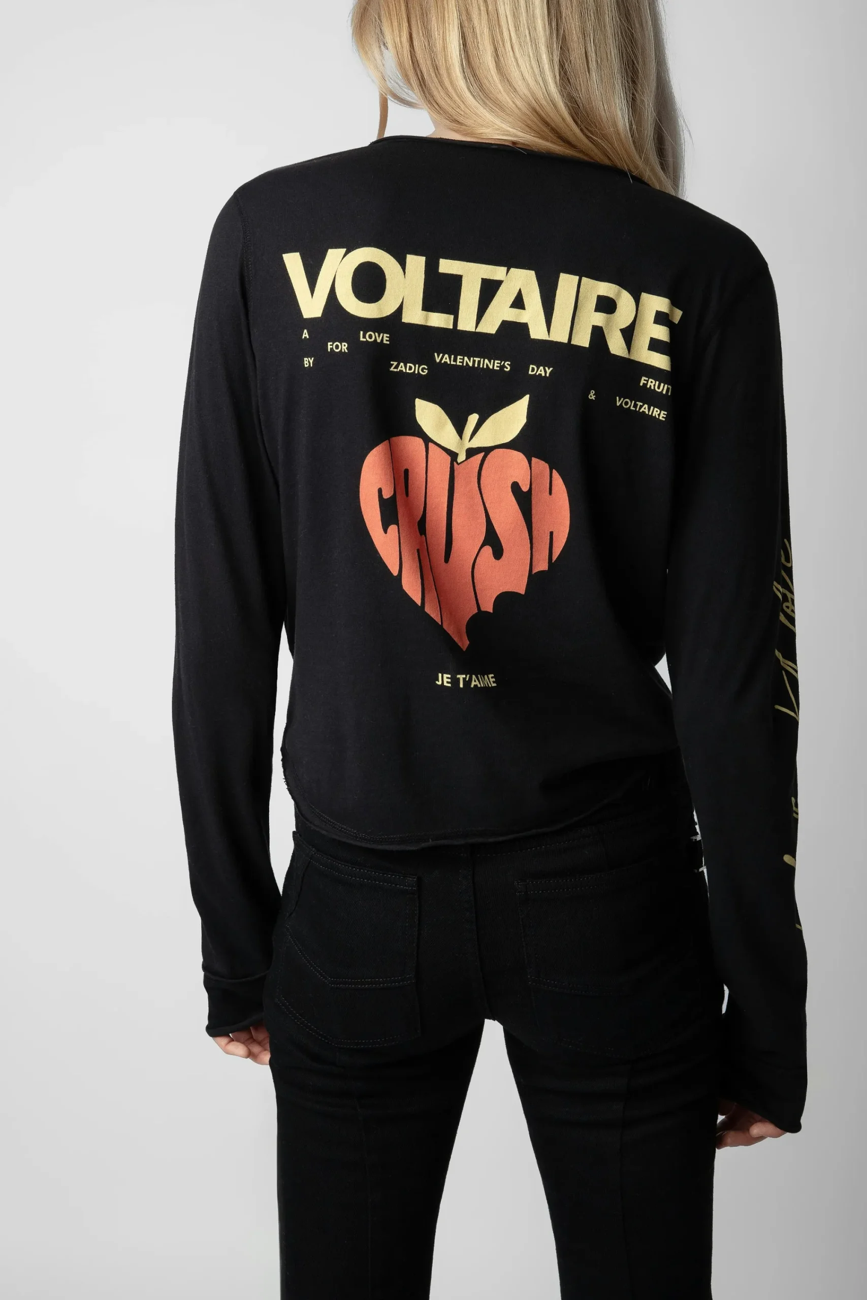 Zadig & Voltaire T-Shirts^Haut Henley Court Concert Crush