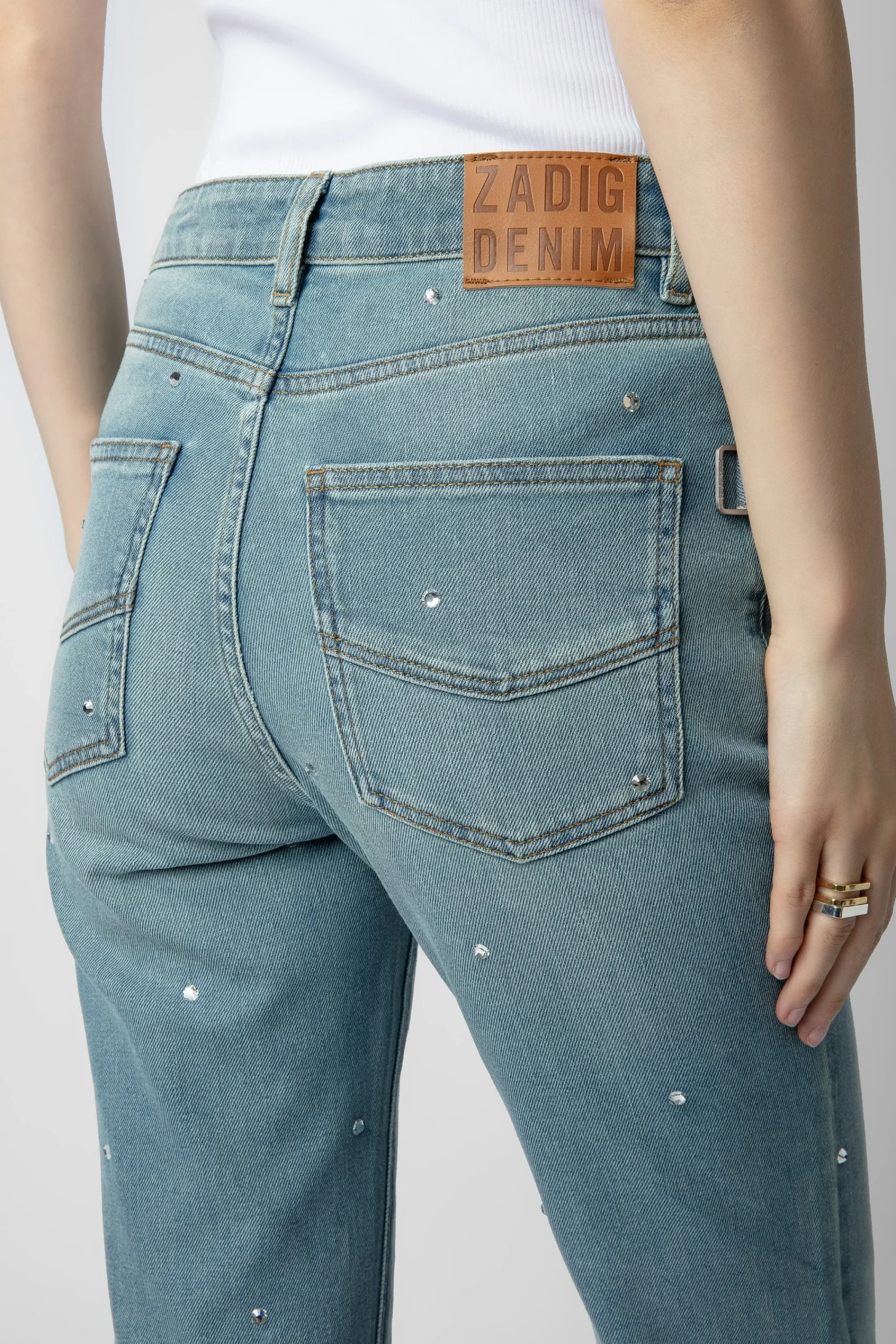 Zadig & Voltaire Unisexe^Jean Emile Diamante