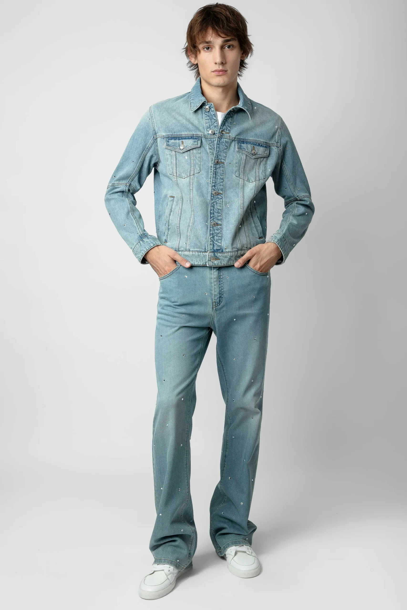 Zadig & Voltaire Unisexe^Jean Emile Diamante