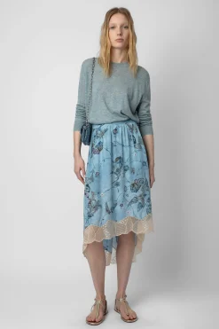 Zadig & Voltaire Robes Et Jupes^Jupe En Soie A Strass Joslin