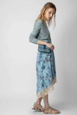 Zadig & Voltaire Robes Et Jupes^Jupe En Soie A Strass Joslin