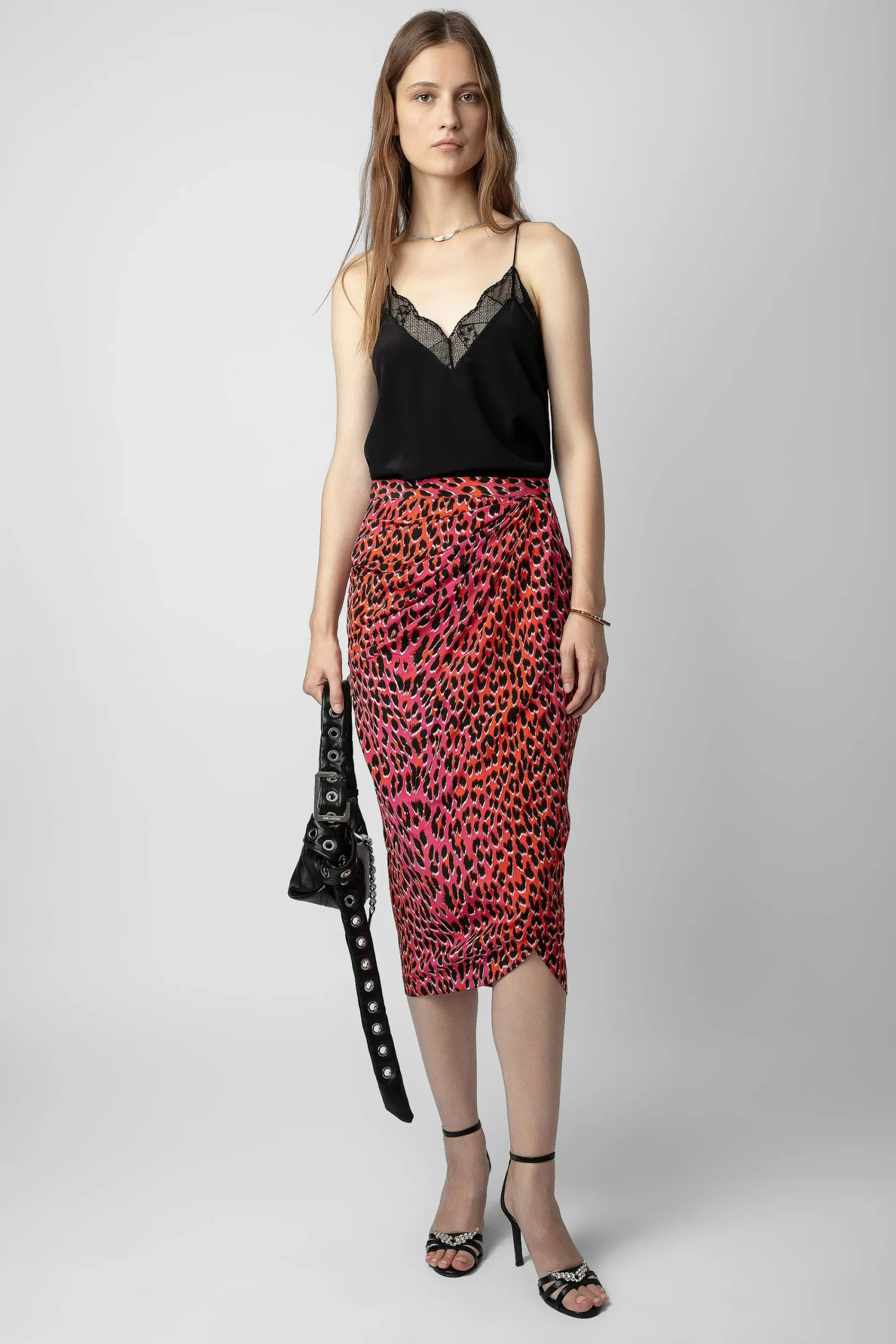 Zadig & Voltaire Robes Et Jupes^Jupe En Soie Leopard Jamelia