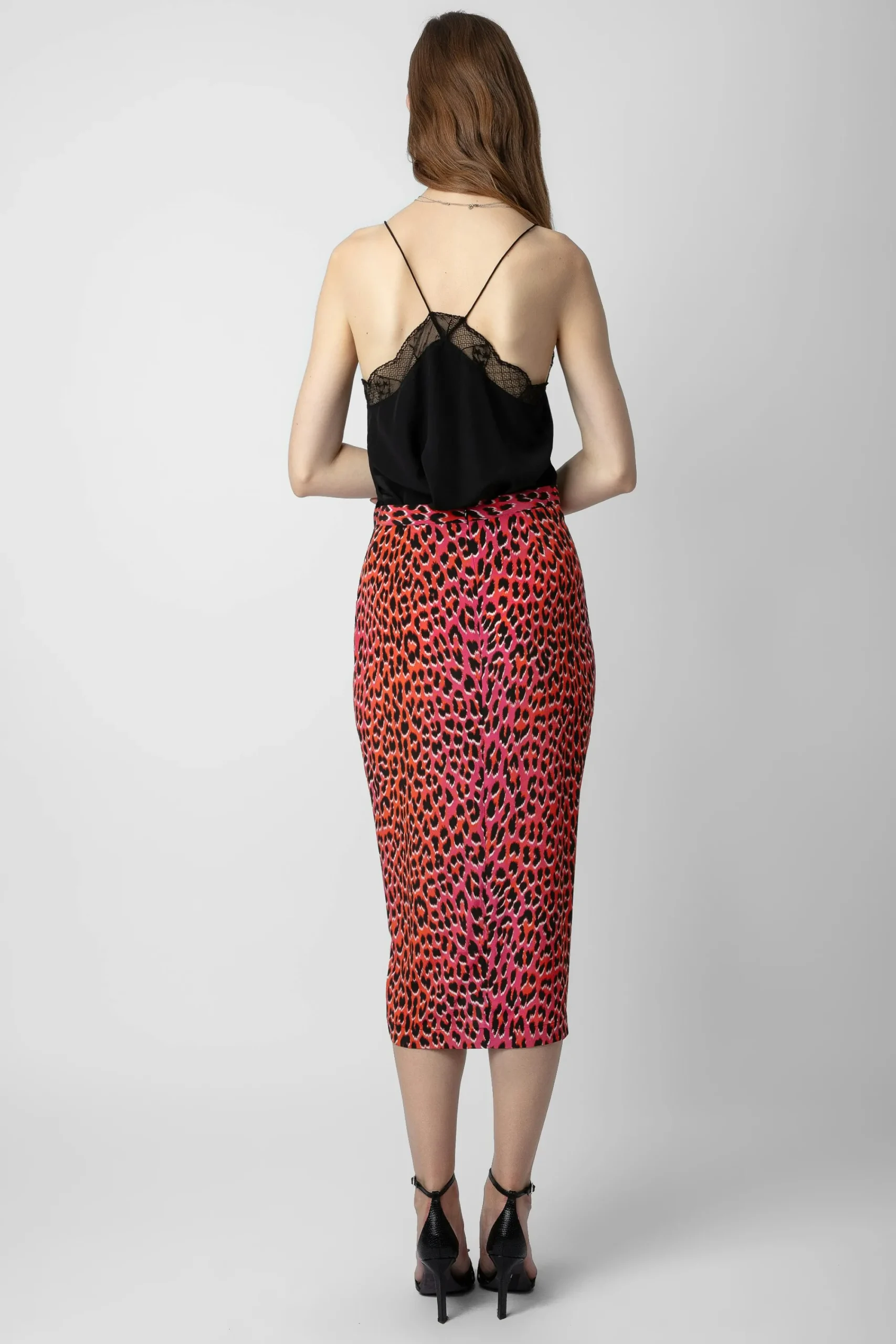 Zadig & Voltaire Robes Et Jupes^Jupe En Soie Leopard Jamelia