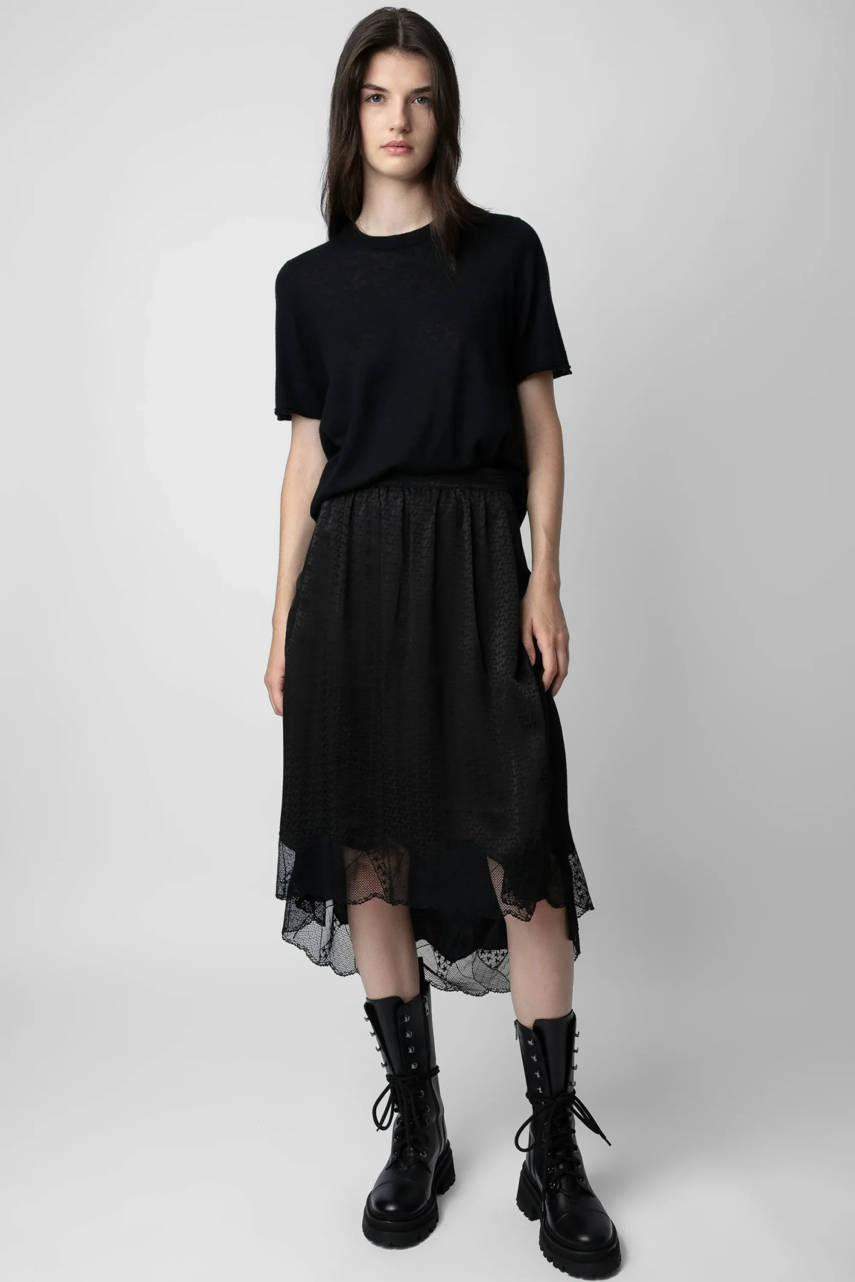 Zadig & Voltaire Robes Et Jupes^Jupe Joslin Jacquard Zv Modele 3D