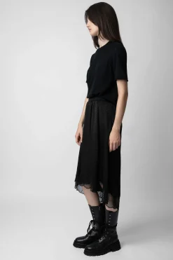 Zadig & Voltaire Robes Et Jupes^Jupe Joslin Jacquard Zv Modele 3D