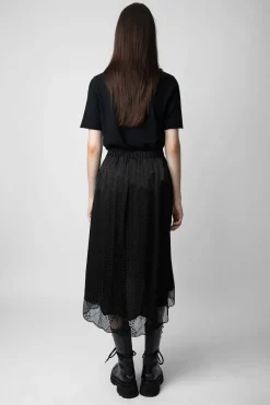 Zadig & Voltaire Robes Et Jupes^Jupe Joslin Jacquard Zv Modele 3D