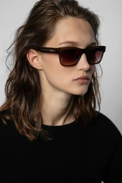 Zadig & Voltaire Des Lunettes De Soleil^Lunettes De Soleil Ailes Transparentes