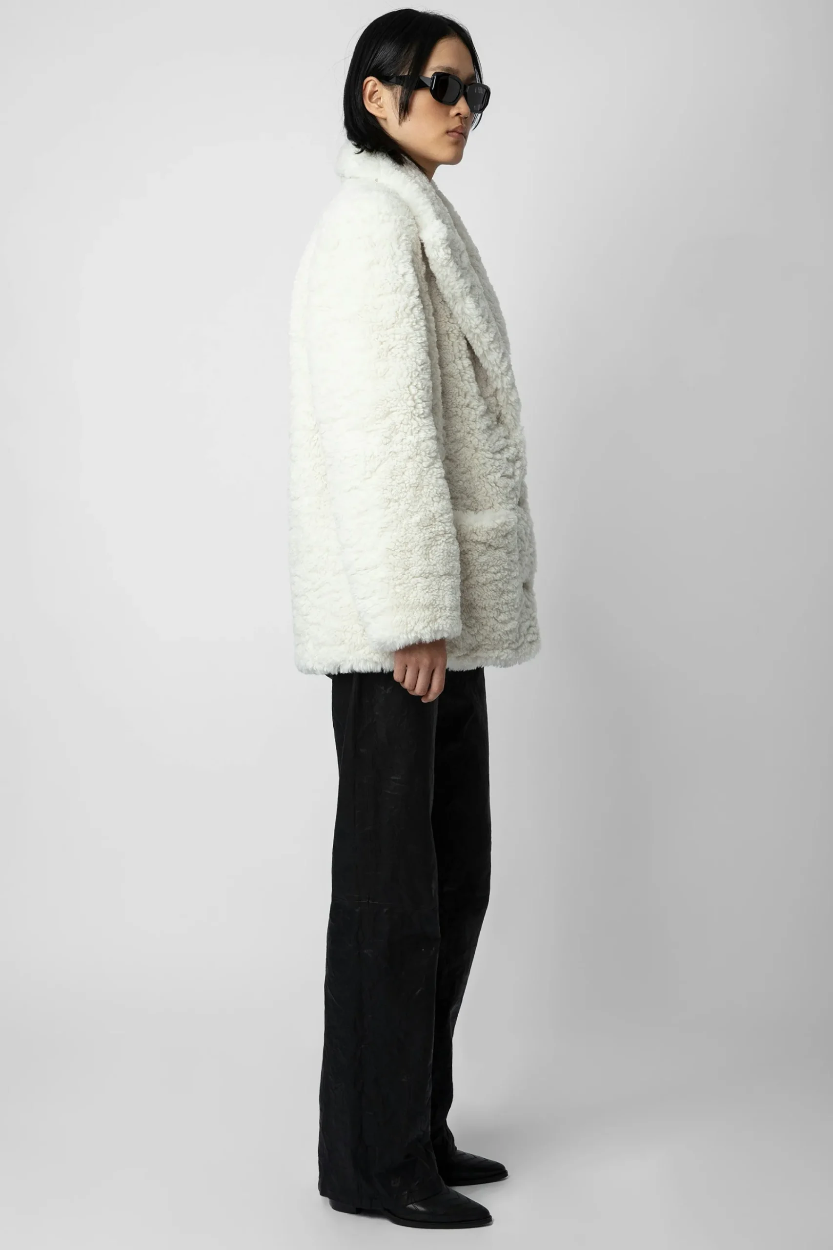 Zadig & Voltaire Manteaux Et Vestes^Manteau Doux Boucle Fleur