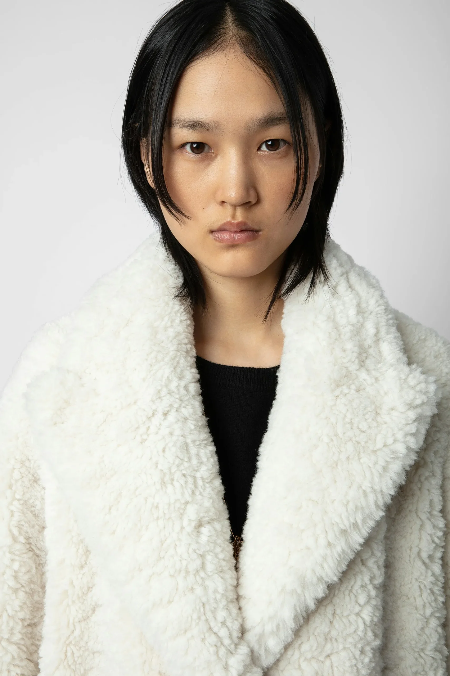 Zadig & Voltaire Manteaux Et Vestes^Manteau Doux Boucle Fleur