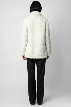 Zadig & Voltaire Manteaux Et Vestes^Manteau Doux Boucle Fleur