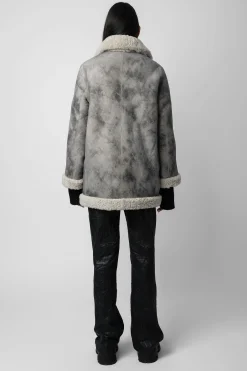 Zadig & Voltaire Manteaux Et Vestes^Manteau En Peau De Mouton Magdas