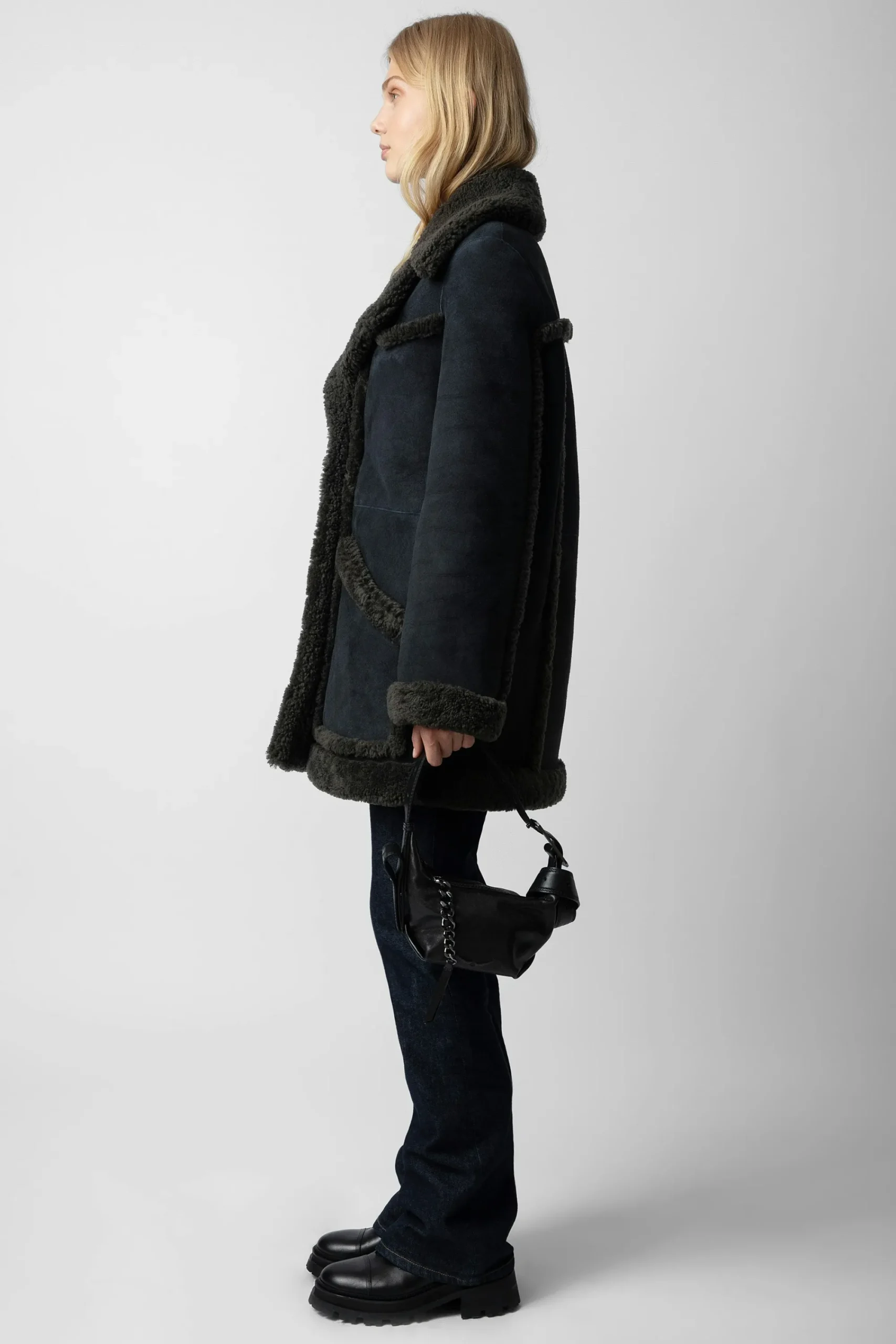 Zadig & Voltaire Manteaux Et Vestes^Manteau Laury En Peau De Mouton