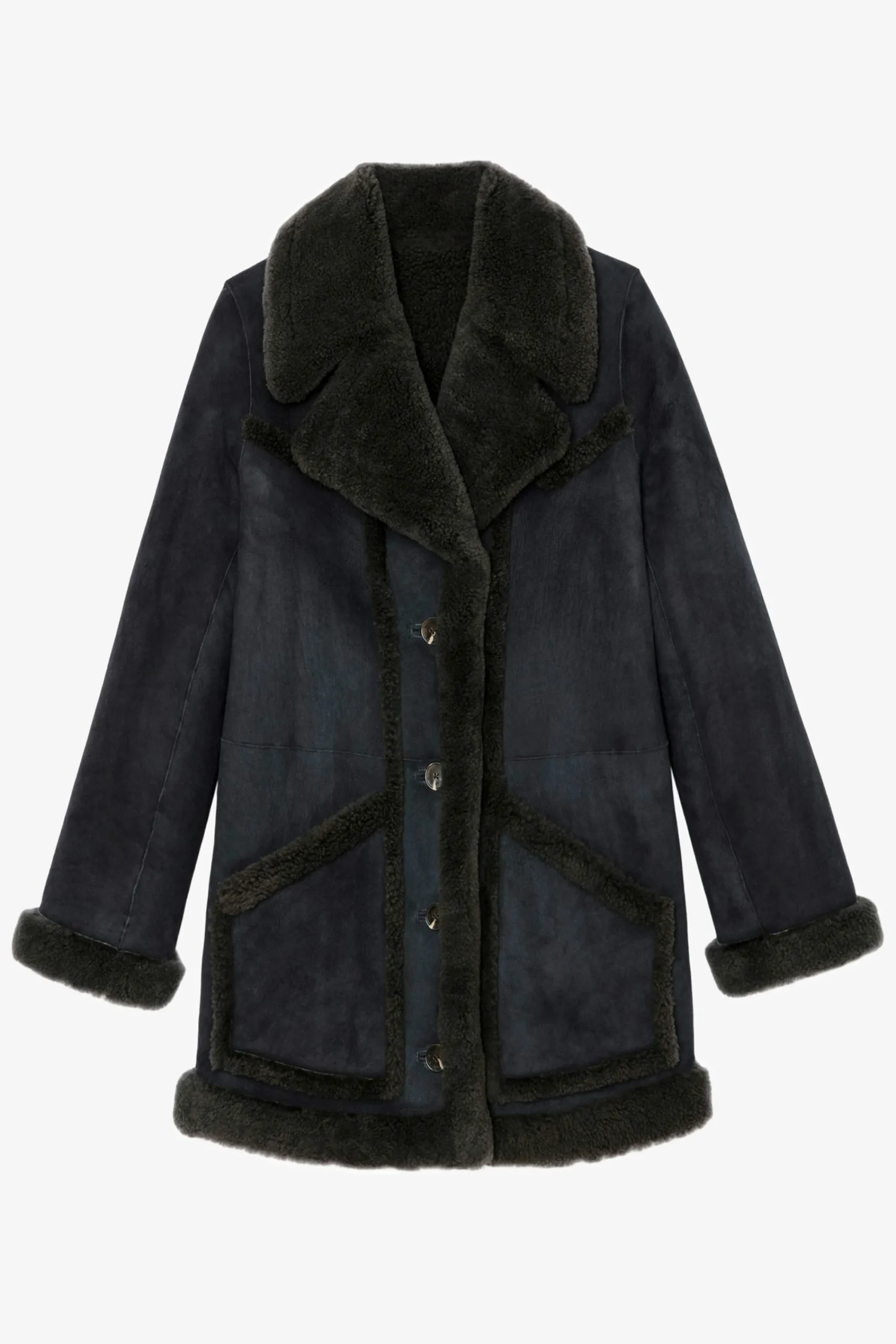 Zadig & Voltaire Manteaux Et Vestes^Manteau Laury En Peau De Mouton