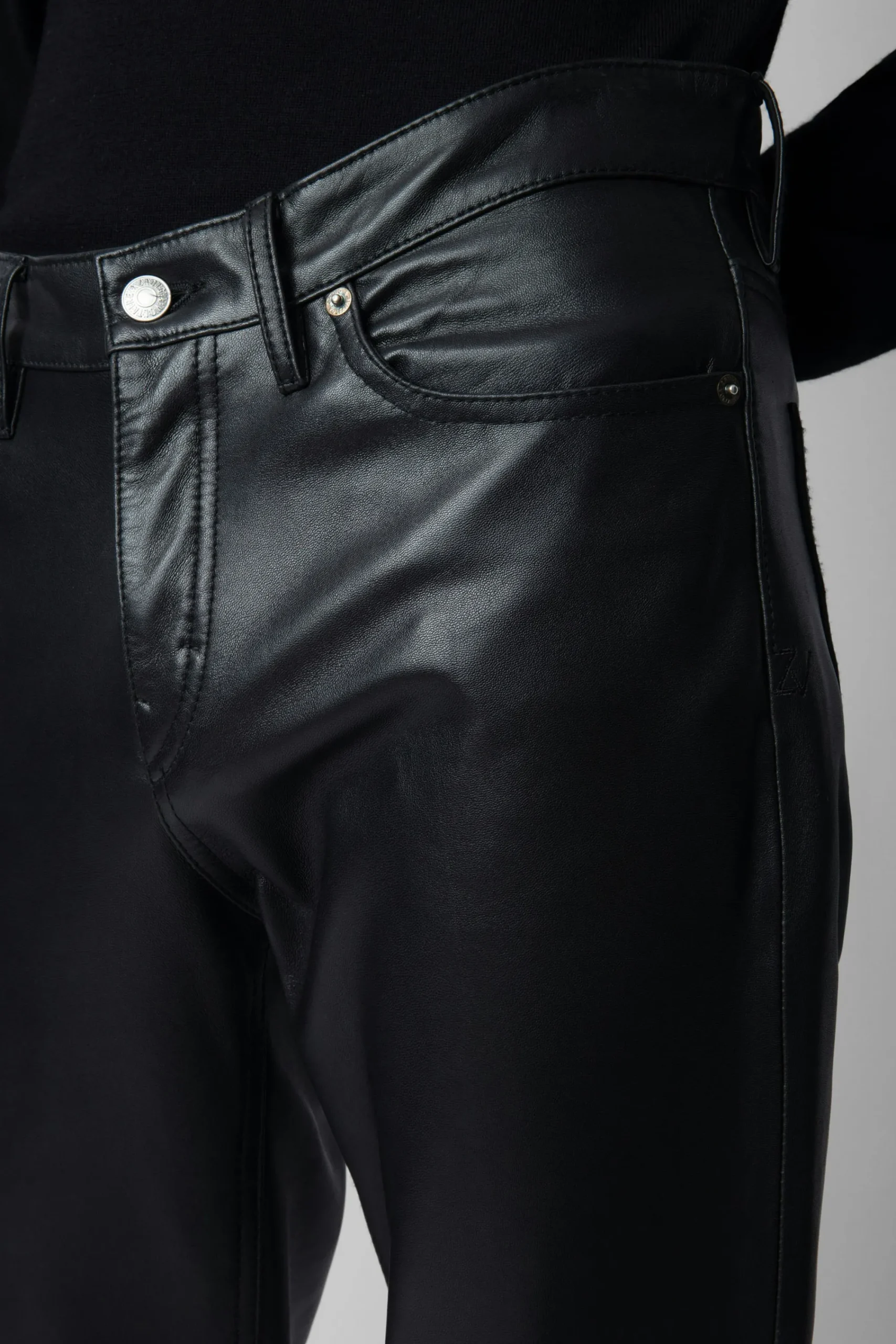 Zadig & Voltaire Pantalons Et Shorts^Pantalon En Cuir David En Cuir