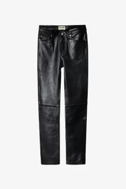 Zadig & Voltaire Pantalons Et Shorts^Pantalon En Cuir David En Cuir