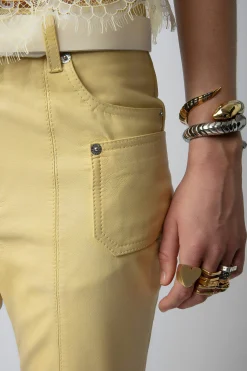 Zadig & Voltaire Pantalons Et Shorts^Pantalon En Cuir Elvir