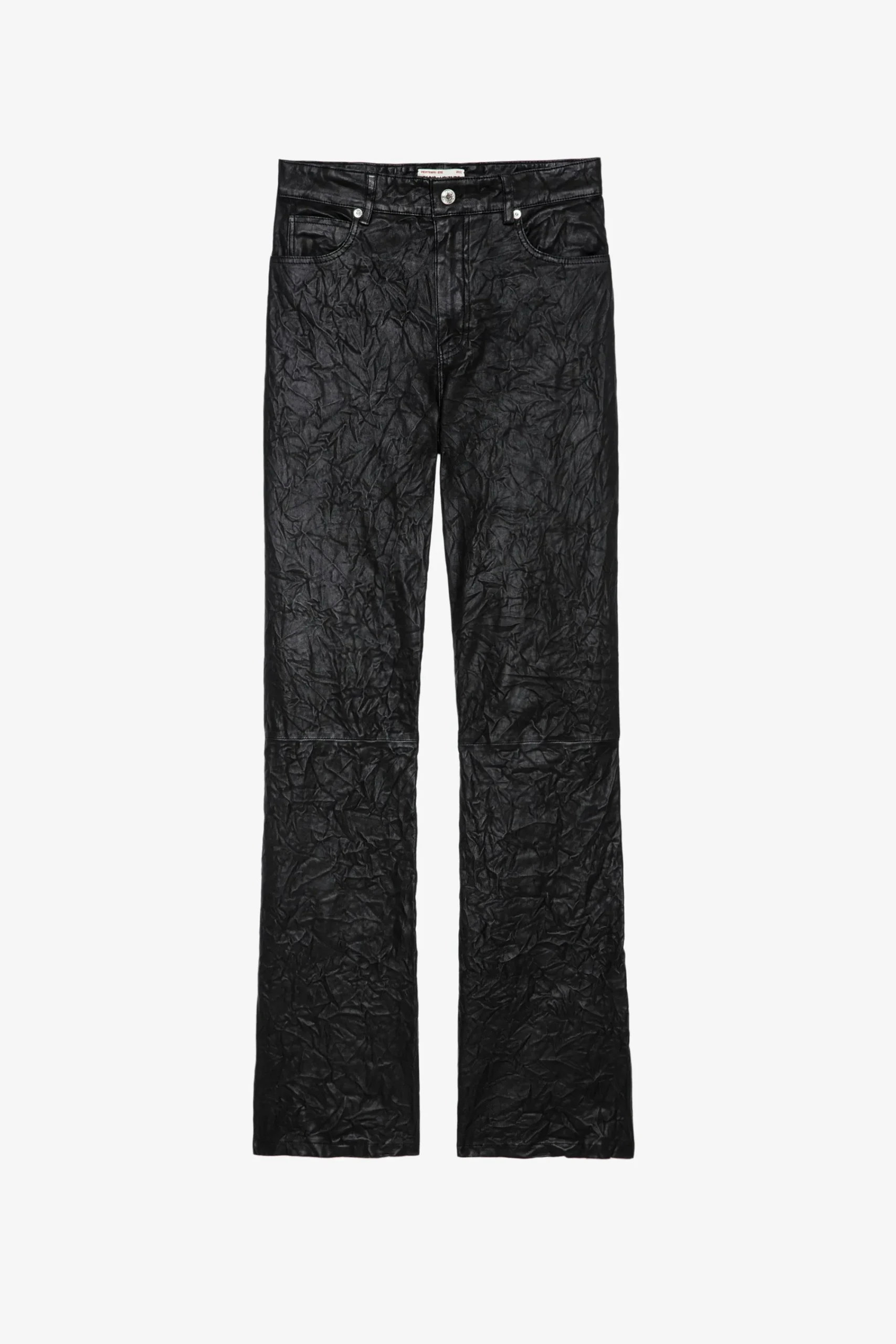 Zadig & Voltaire Pantalons Et Shorts^Pantalon En Cuir Froisse Evy