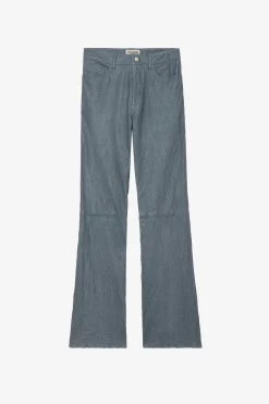 Zadig & Voltaire Pantalons Et Shorts^Pantalon En Cuir Froisse Pistol