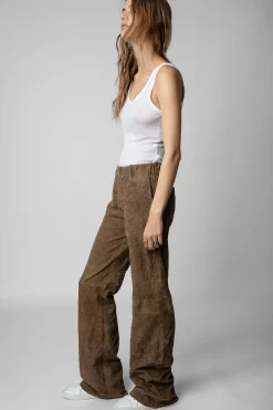 Zadig & Voltaire Pantalons Et Shorts^Pantalon En Daim Froisse Parfait