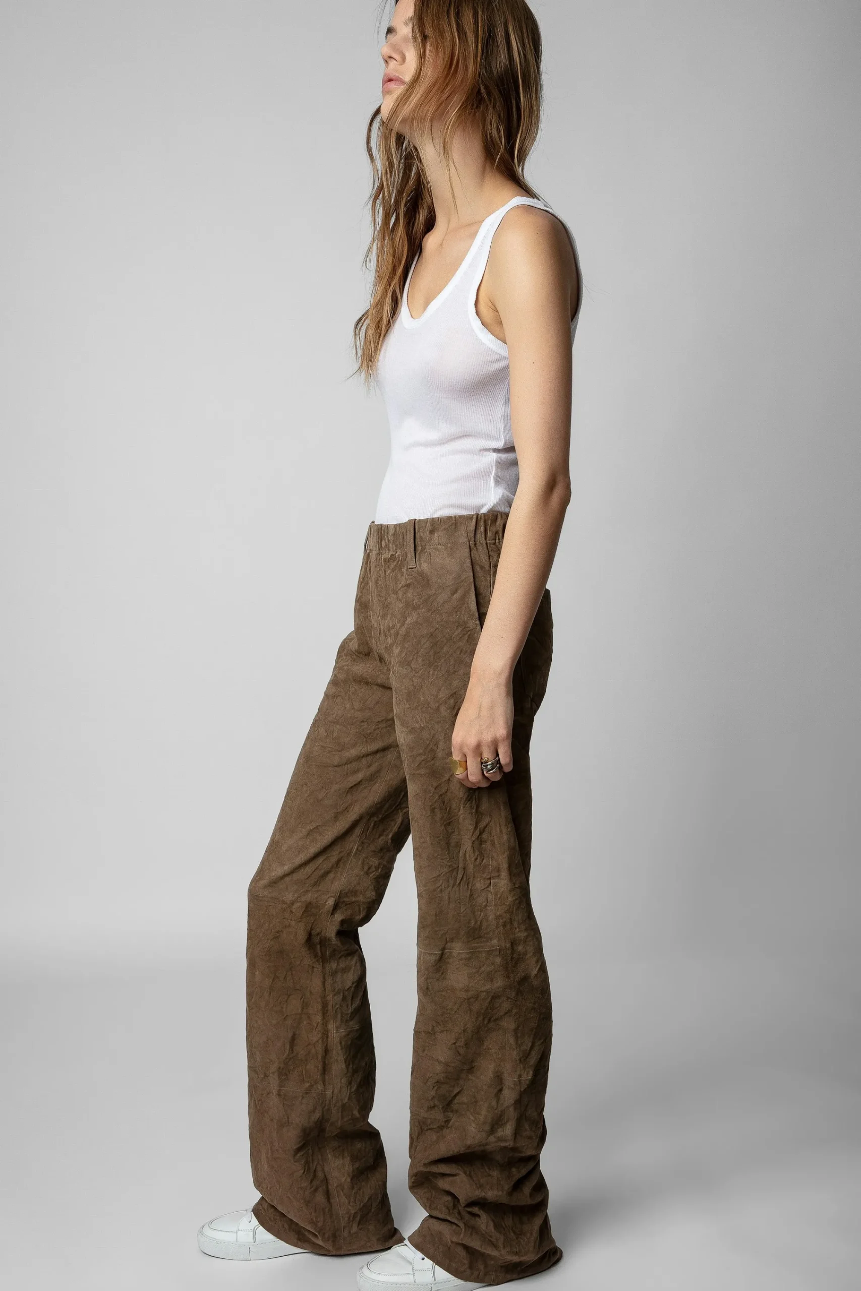 Zadig & Voltaire Pantalons Et Shorts^Pantalon En Daim Froisse Parfait