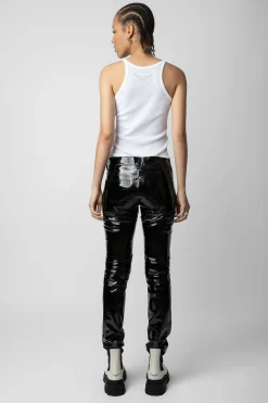 Zadig & Voltaire Pantalons Et Shorts^Pantalon En Vinyle Peko