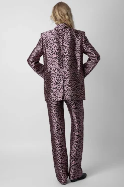 Zadig & Voltaire Costumes^Pantalon Jacquard Leopard Pomy