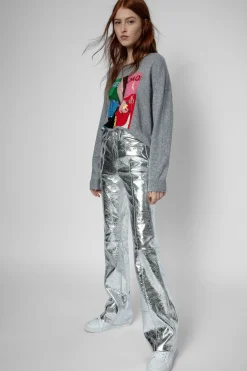 Zadig & Voltaire Pantalons Et Shorts^Pantalon Poete En Cuir