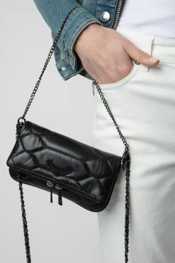 Zadig & Voltaire Mini-Sacs^Pochette En Cuir Matelasse Rock Nano